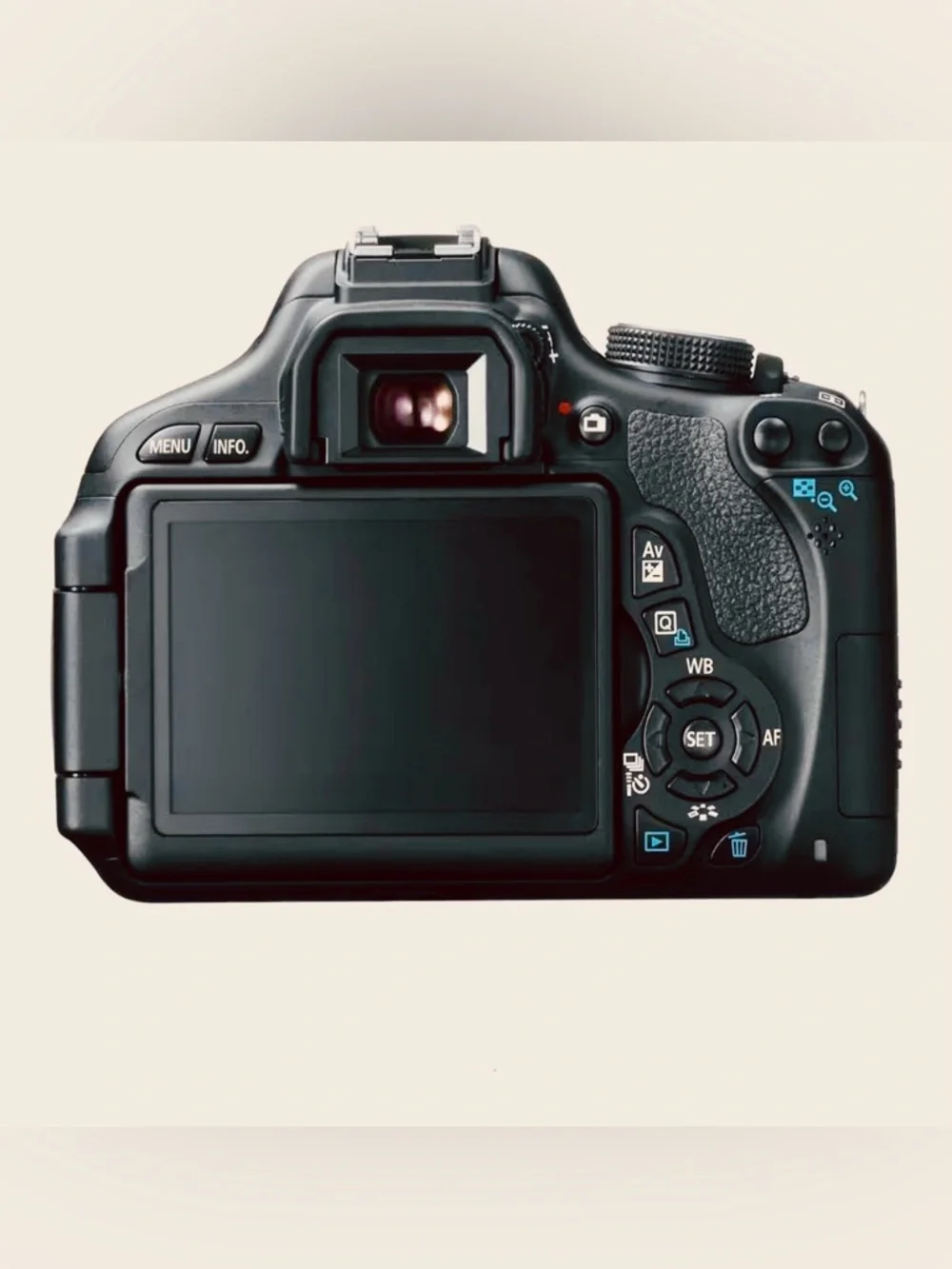 Canon Rebel EOS T3i Black DSLR Camera